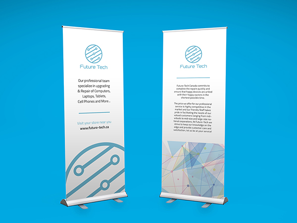 pull up banner, retractable banner